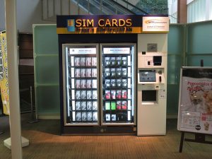 kiosk bán sim tự động