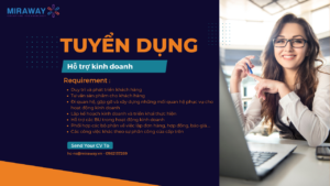 Tuyển dụng hỗ trợ kinh doanh